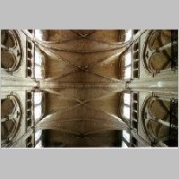 Noyon, Kathedrale, Langhaus, Gewoelbe, Foto Heinz Theuerkauf.jpg